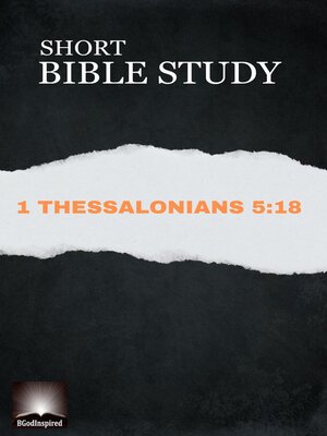 cover image of Short Bible Study